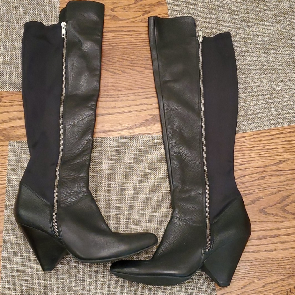 Fergie knee boots